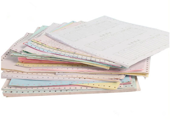 76x60mm مكافحة الصدأ بألوان كاملة مطبوعة 3 رقائق Ncr ورقة