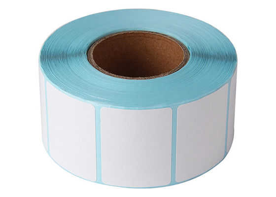 طباعة الشعار FSC 67x28mm ملصق تسمية ذاتية اللصق 5 لفات / يتقلص