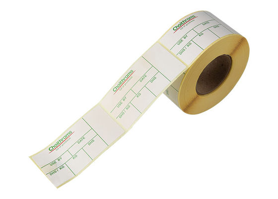 ملصق تسمية FSC 57x32mm ملصقات الشحن الحرارية OEM