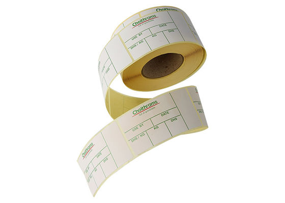 ملصق تسمية FSC 57x32mm ملصقات الشحن الحرارية OEM