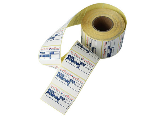 ملصقات حرارية مباشرة مقاومة للماء COC PE PVC 102x76mm